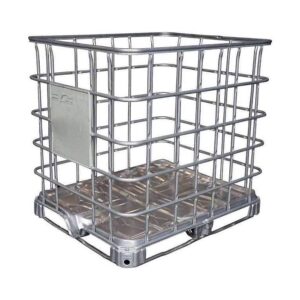 Metal grids for IBC containers or wood storage
