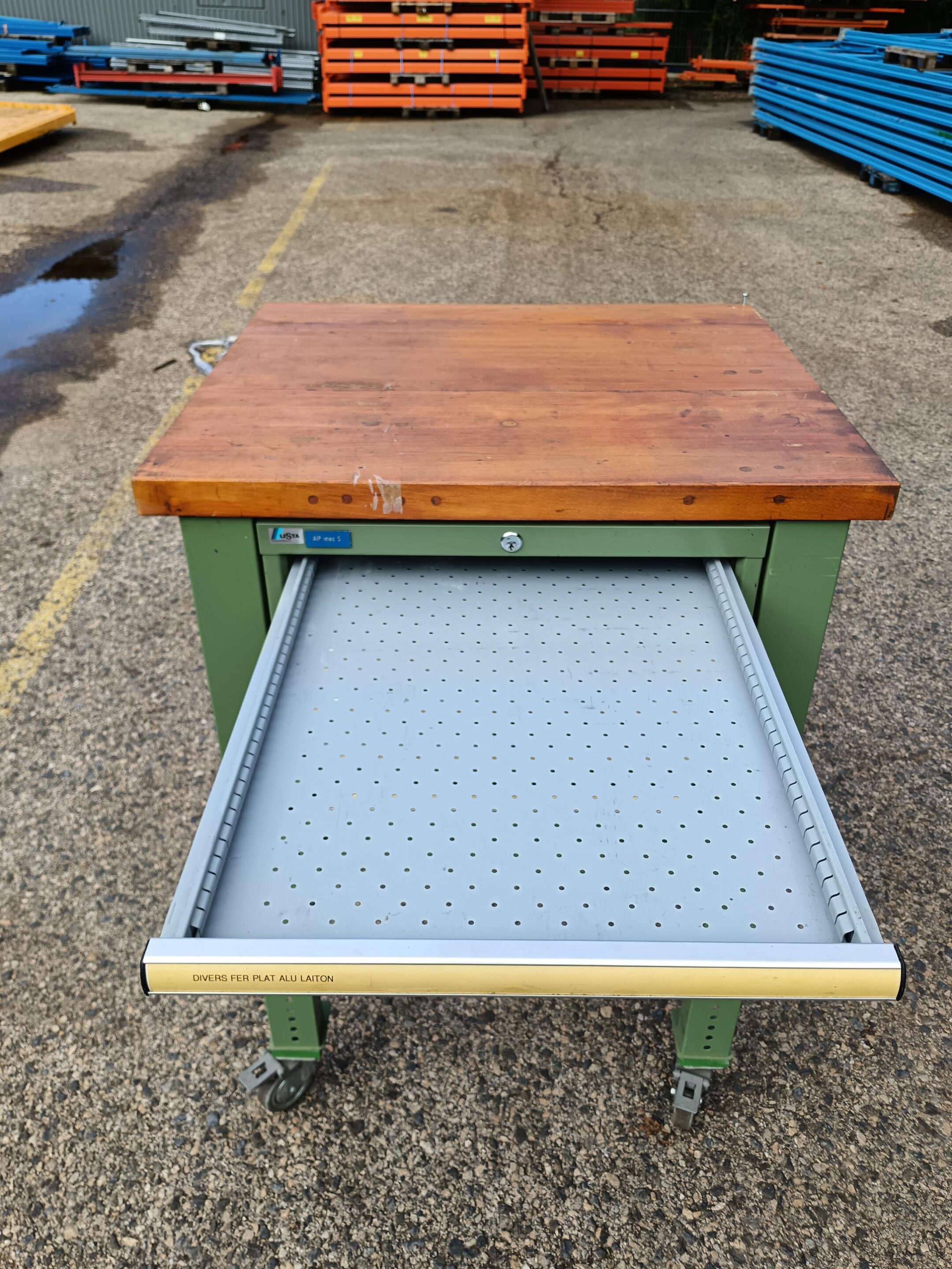 Layette Lista à roulettes – 6 tiroirs, 73x81x103 cm – occasion – Image 2