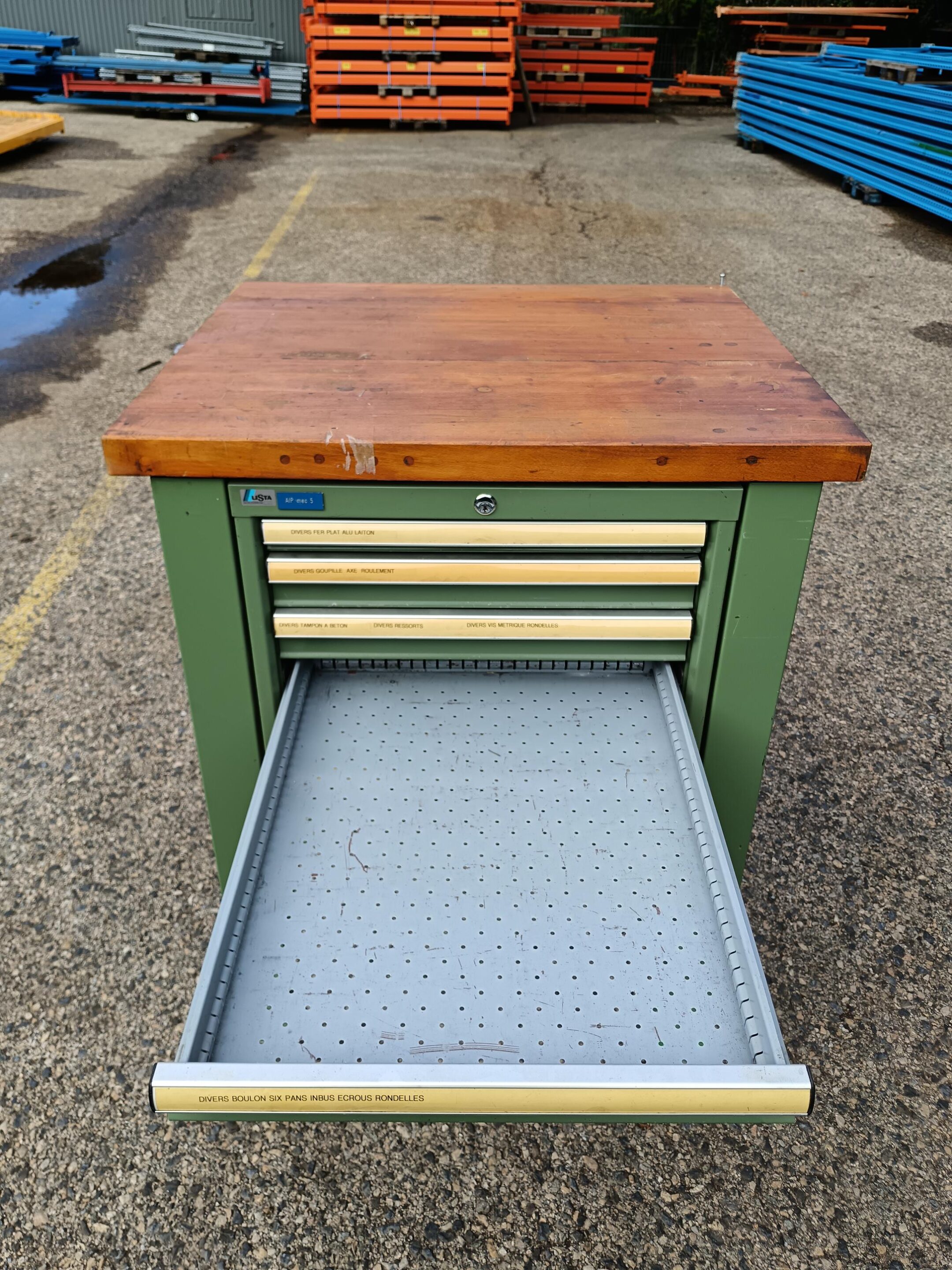 Layette Lista à roulettes – 6 tiroirs, 73x81x103 cm – occasion – Image 5