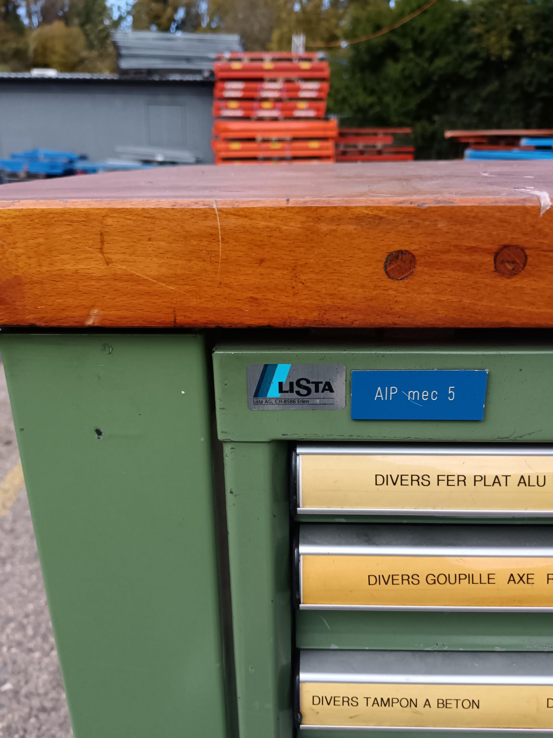 Layette Lista à roulettes – 6 tiroirs, 73x81x103 cm – occasion – Image 6