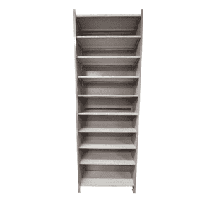 Étagère métallique H300 x L100 x P40 cm – Occasion – Structure simple
