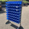 Shelf with blue containers - second-hand - Image 2