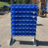 Shelf with blue containers - second-hand - Image 3