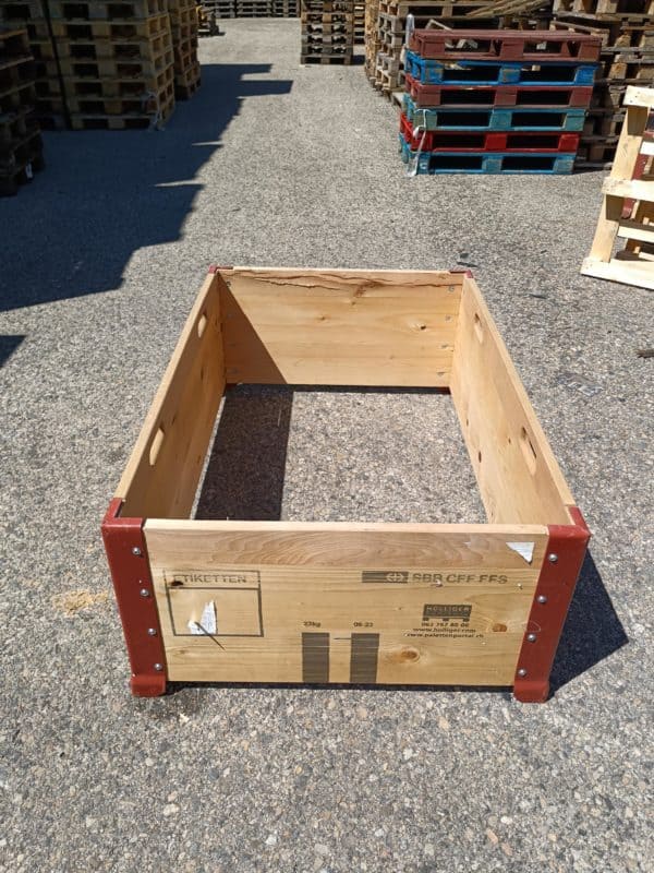 Cadre CFF rigide, protection et empilage de palettes – Occasion