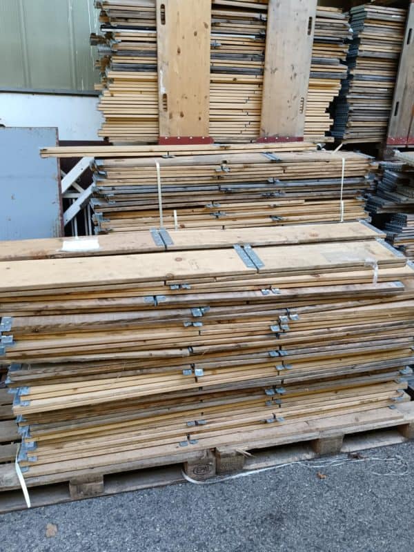 Cadre pliable bois – Occasion, empilable pour palettes Europe – Image 6