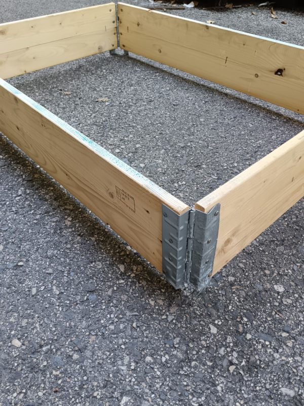 Cadres pliables bois 120×80 cm – Occasion, empilables pour palettes Europe »