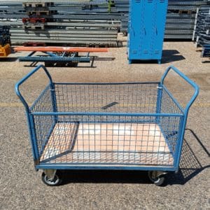 4-Wand-Gitterplattformwagen - Gebraucht