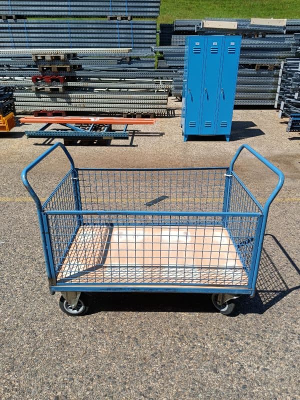 4-sided grid platform trolley - Second-hand