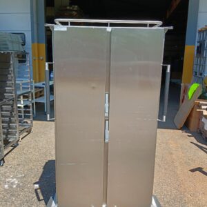 Chariot de distribution repas inox 12 niveaux