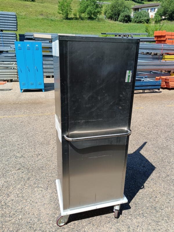 Chariot patissier à glissière 12 niveaux 1 porte