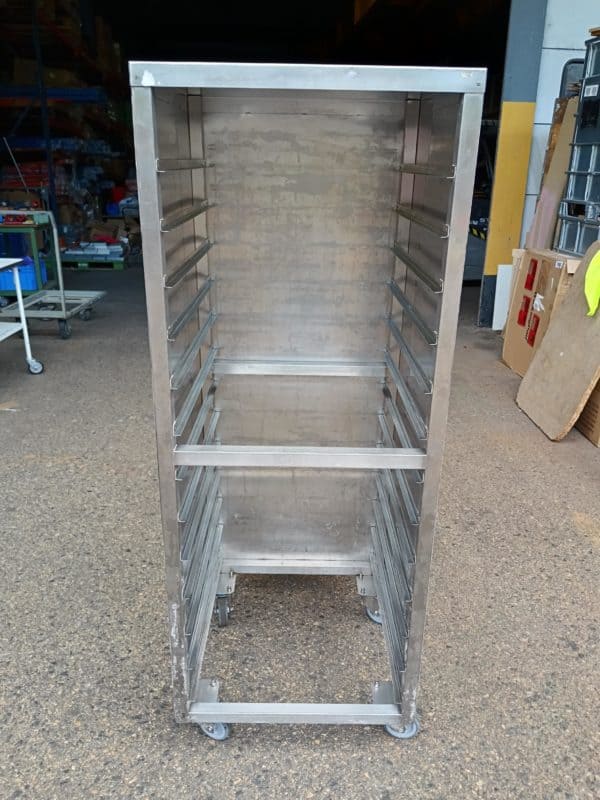 13-tier stainless steel pastry trolley - Second-hand