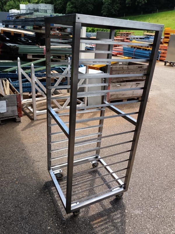Chariot patissier ouvert inox 13 niveaux