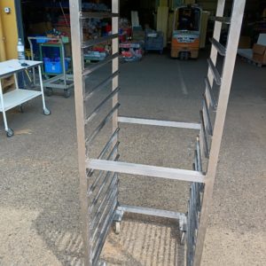 Offener Patissierwagen aus Edelstahl 13 Ebenen