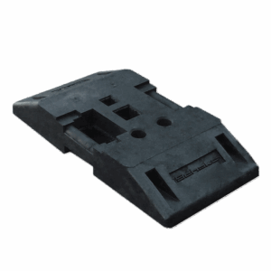 Foot plate for plastic beacon and barrier
