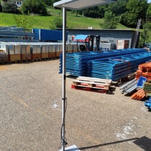 Waldmann industrielle LED-Straßenlampe
