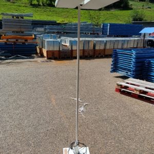 Regent 4x55W Stehleuchte - Professionelle Leuchtstofflampenbeleuchtung