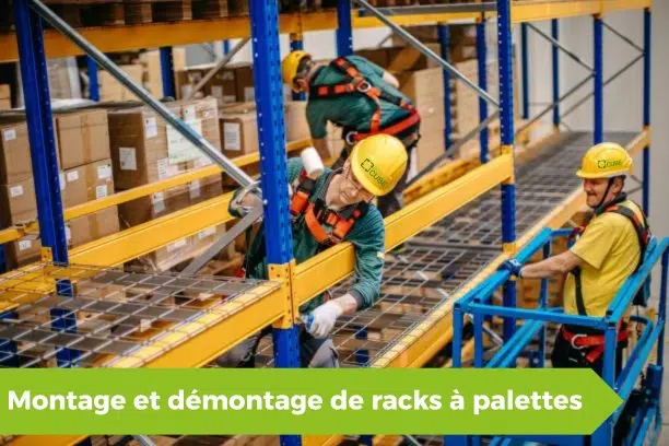 Montage et démontage de racks à palettes