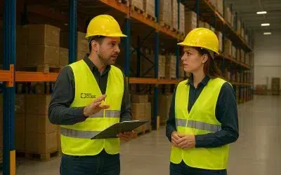 Sécurité des racks à palettes : les règles de la SUVA à respecter