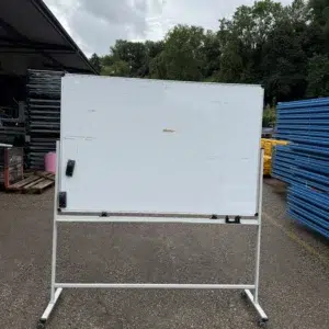 Whiteboard on wheels