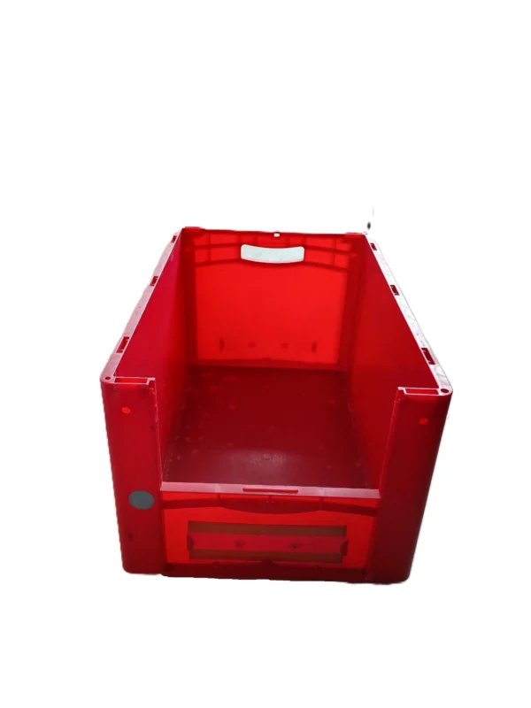 Bac de rangement rouge