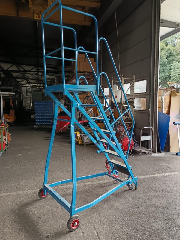 Escabeau mobile Fort Jason – Plateforme 184 cm – Occasion – Image 3