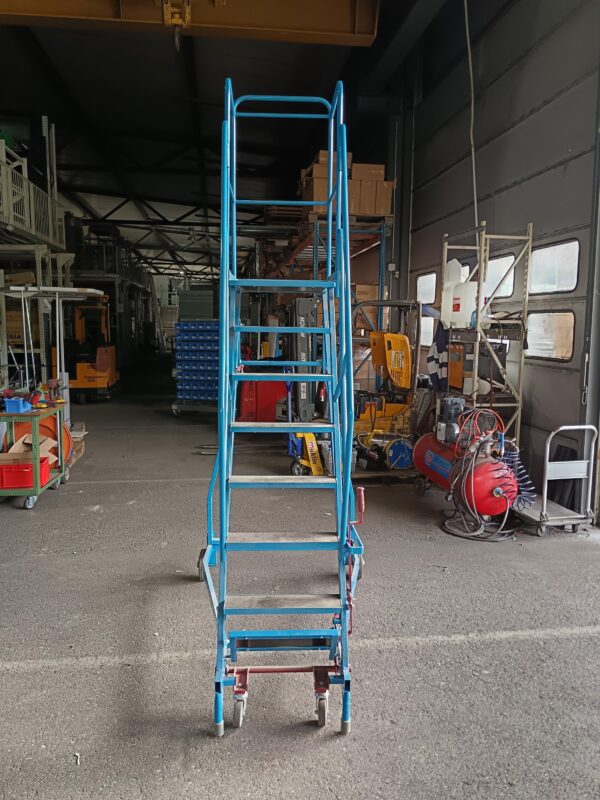 Escabeau mobile Fort Jason – Plateforme 184 cm – Occasion – Image 4