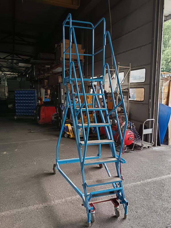 Escabeau mobile Fort Jason – Plateforme 184 cm – Occasion – Image 5