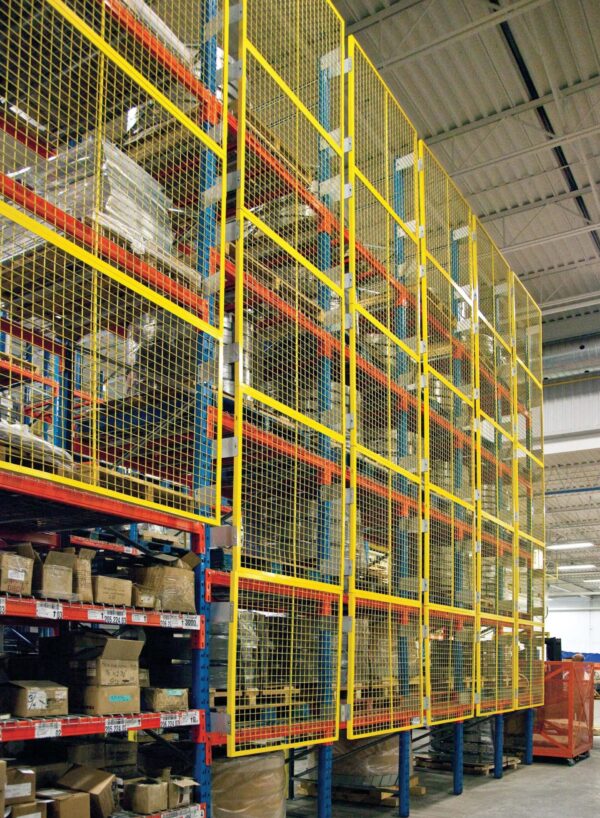 Anti-fall walls / grids for pallet rack - new
