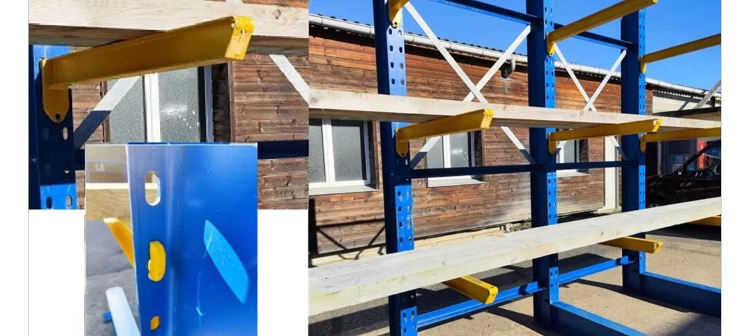 Bras de rayonnage à cantilever