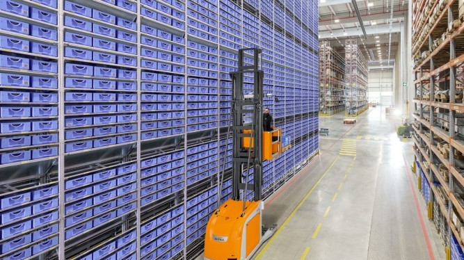 Stockage à grande hauteur