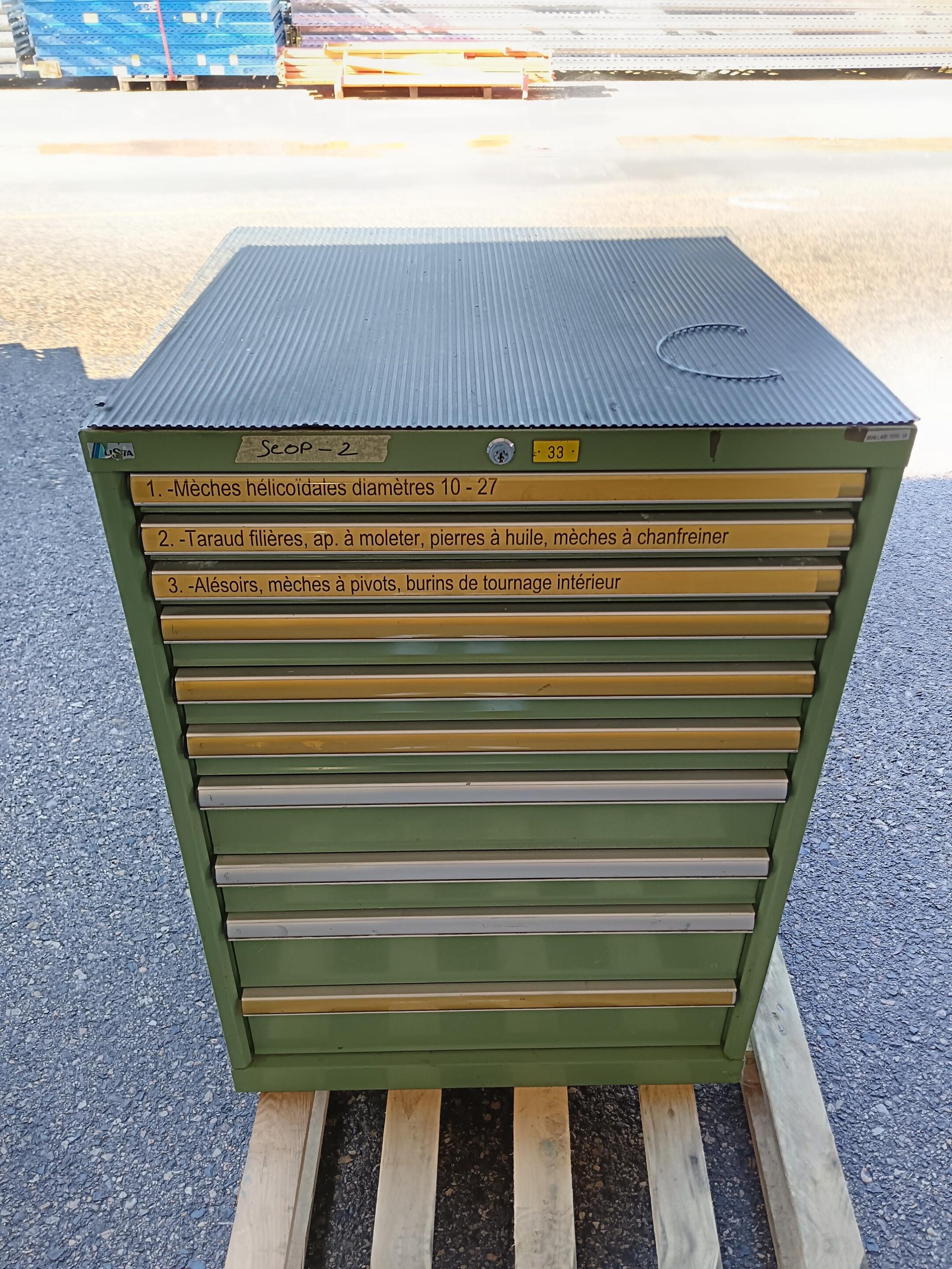 Lista Metallregal - 10 Schubladen - Gebraucht – Bild 2