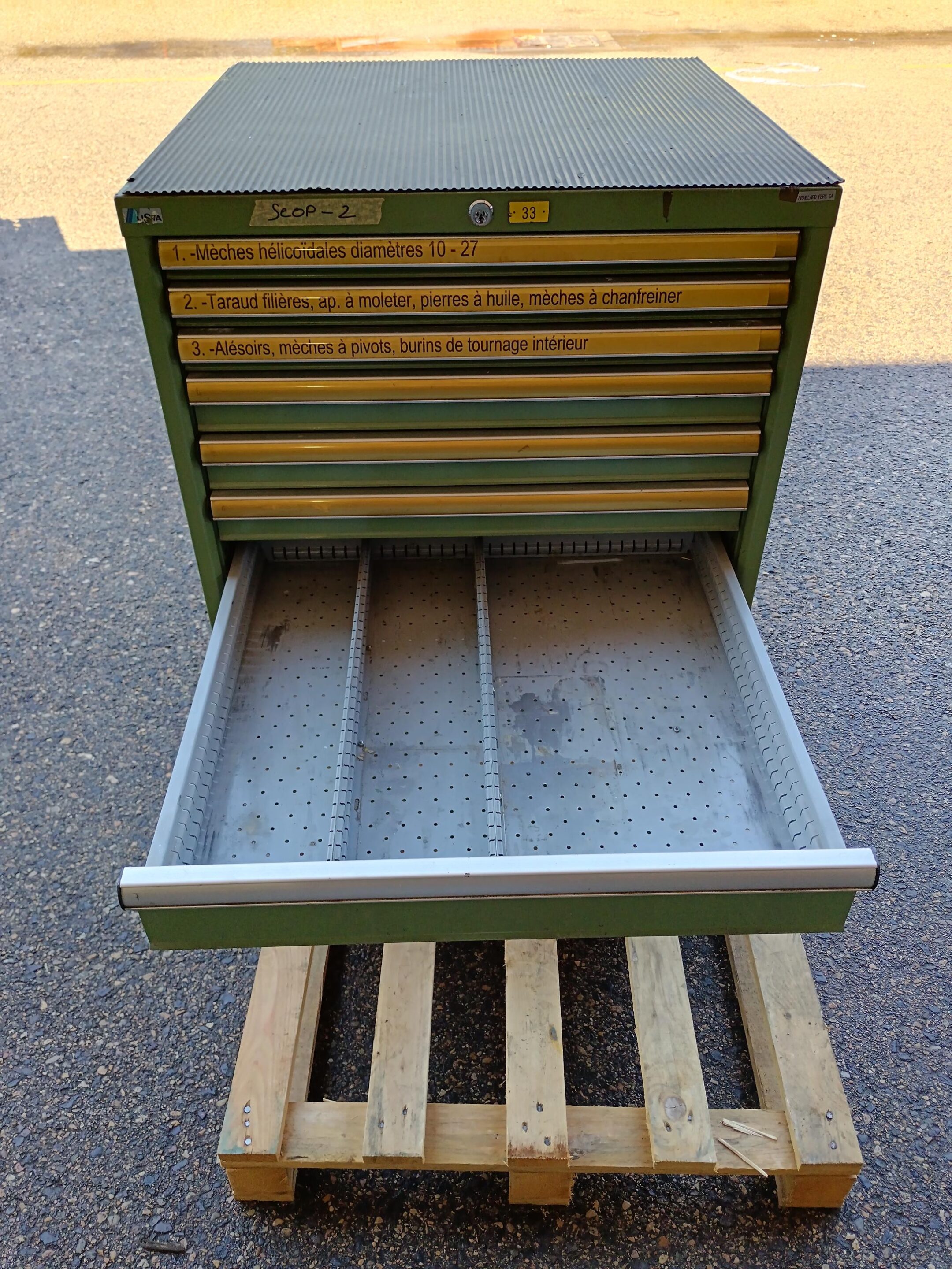 Lista Metallregal - 10 Schubladen - Gebraucht – Bild 6