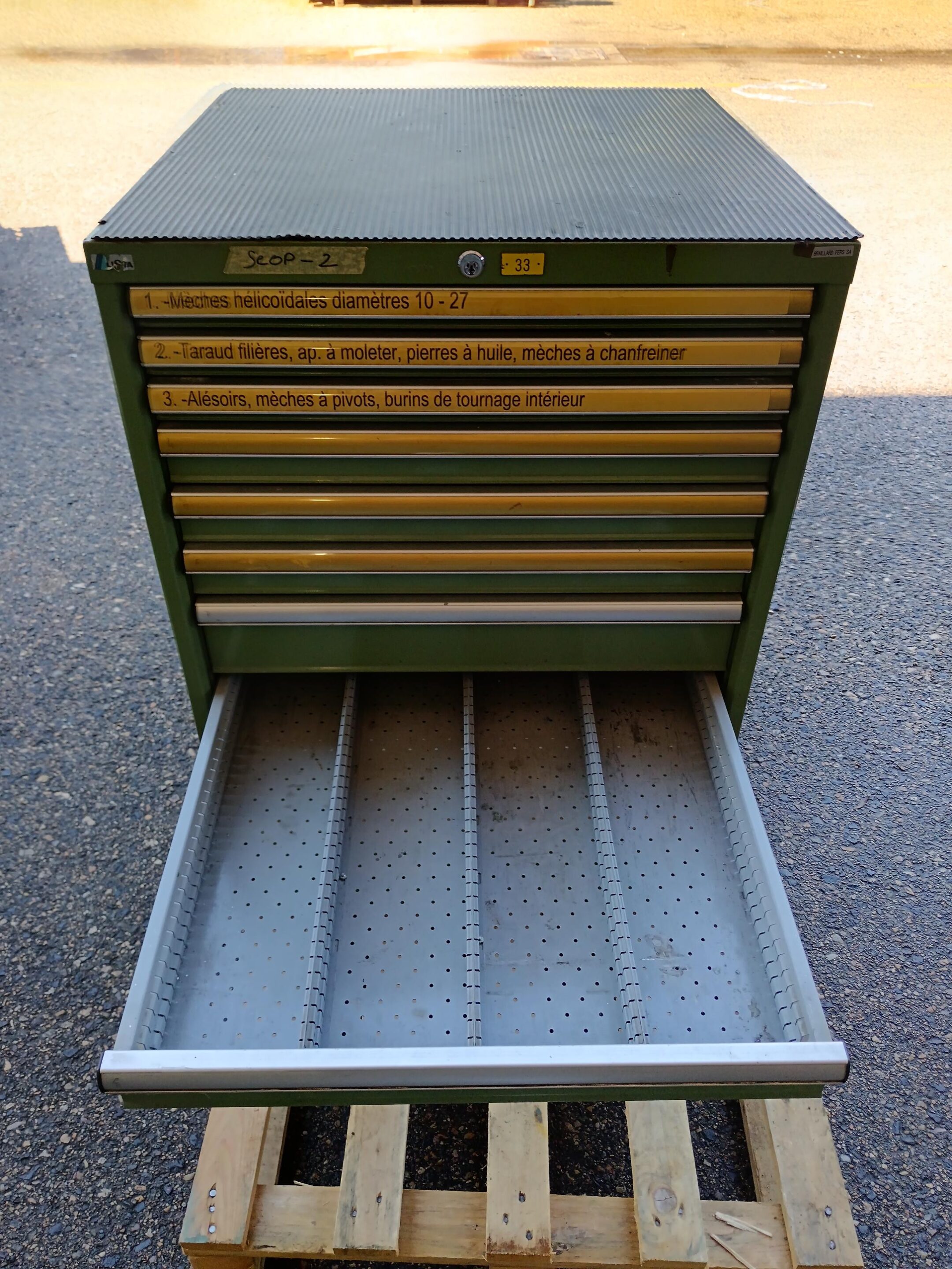 Lista Metallregal - 10 Schubladen - Gebraucht – Bild 8