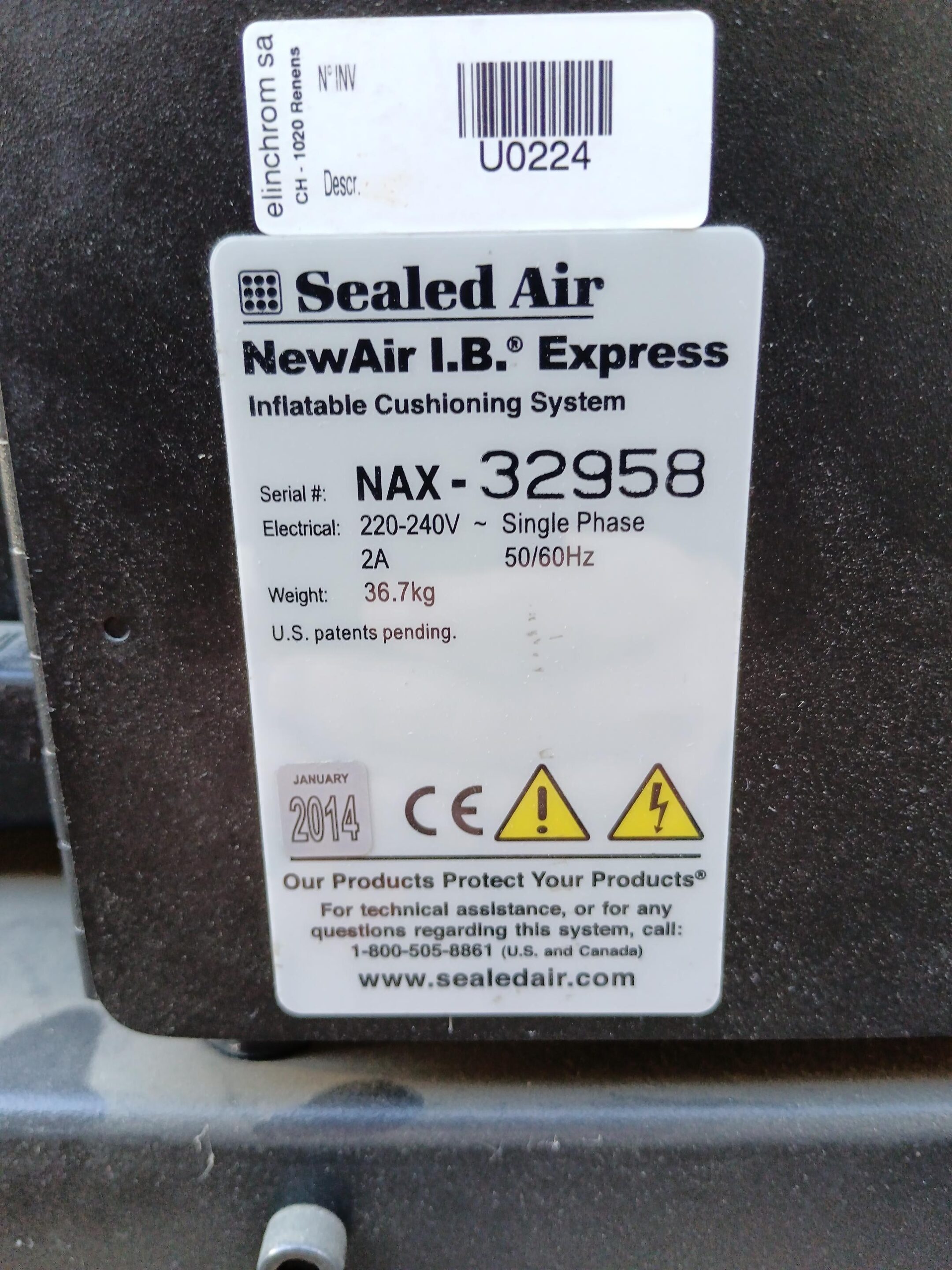 Système de coussin gonflable Newair Express – Appareil à coussin d’air – Occasion – Image 11