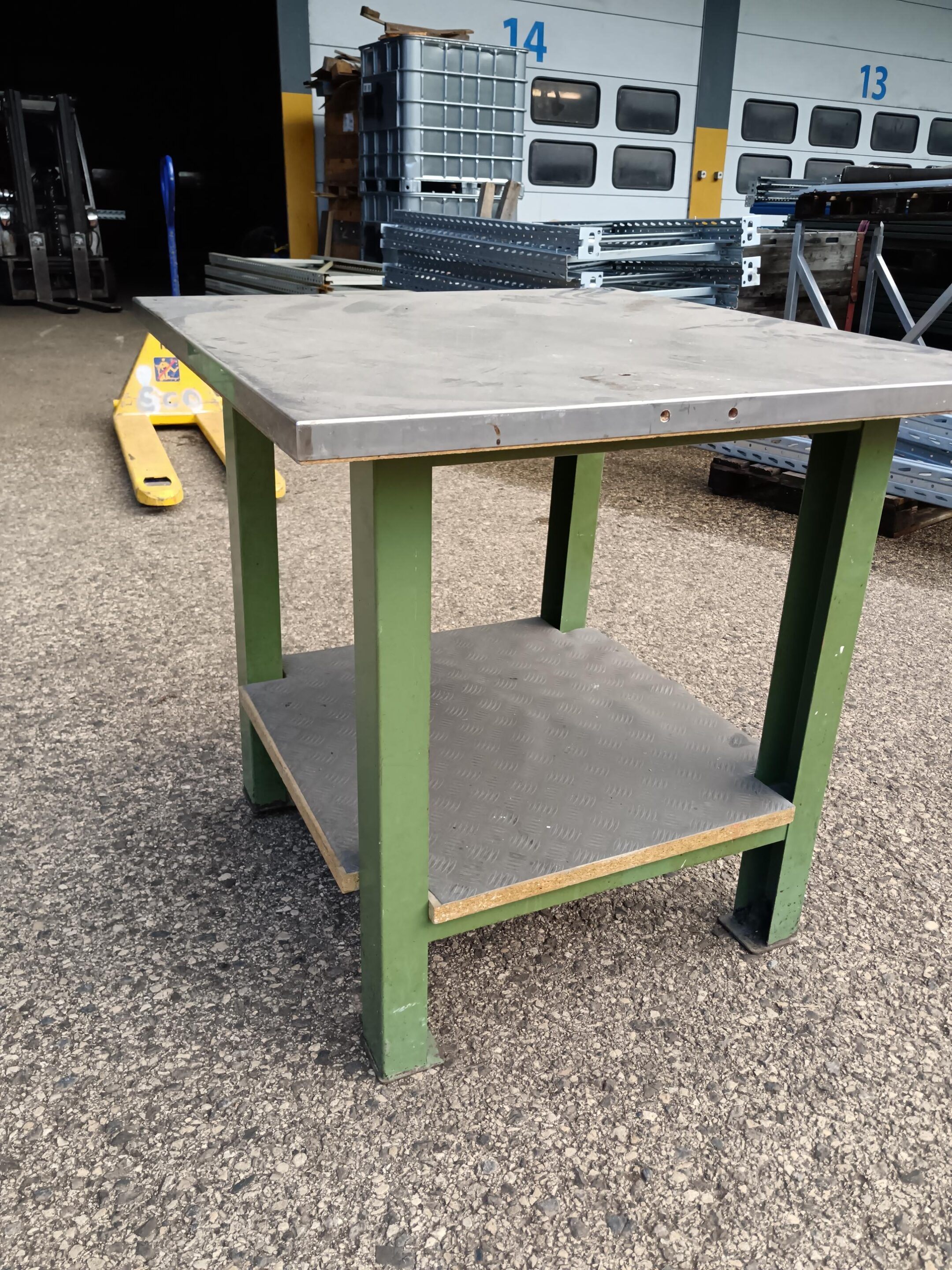 Table de travail / Établi tout métal – Occasion – Image 3