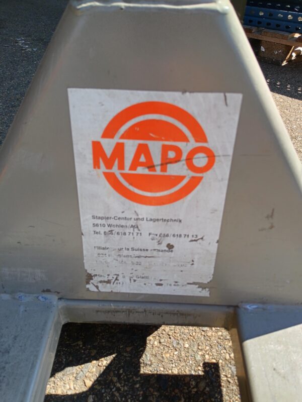 Transpalette manuel gris MAPO – Occasion – Image 2