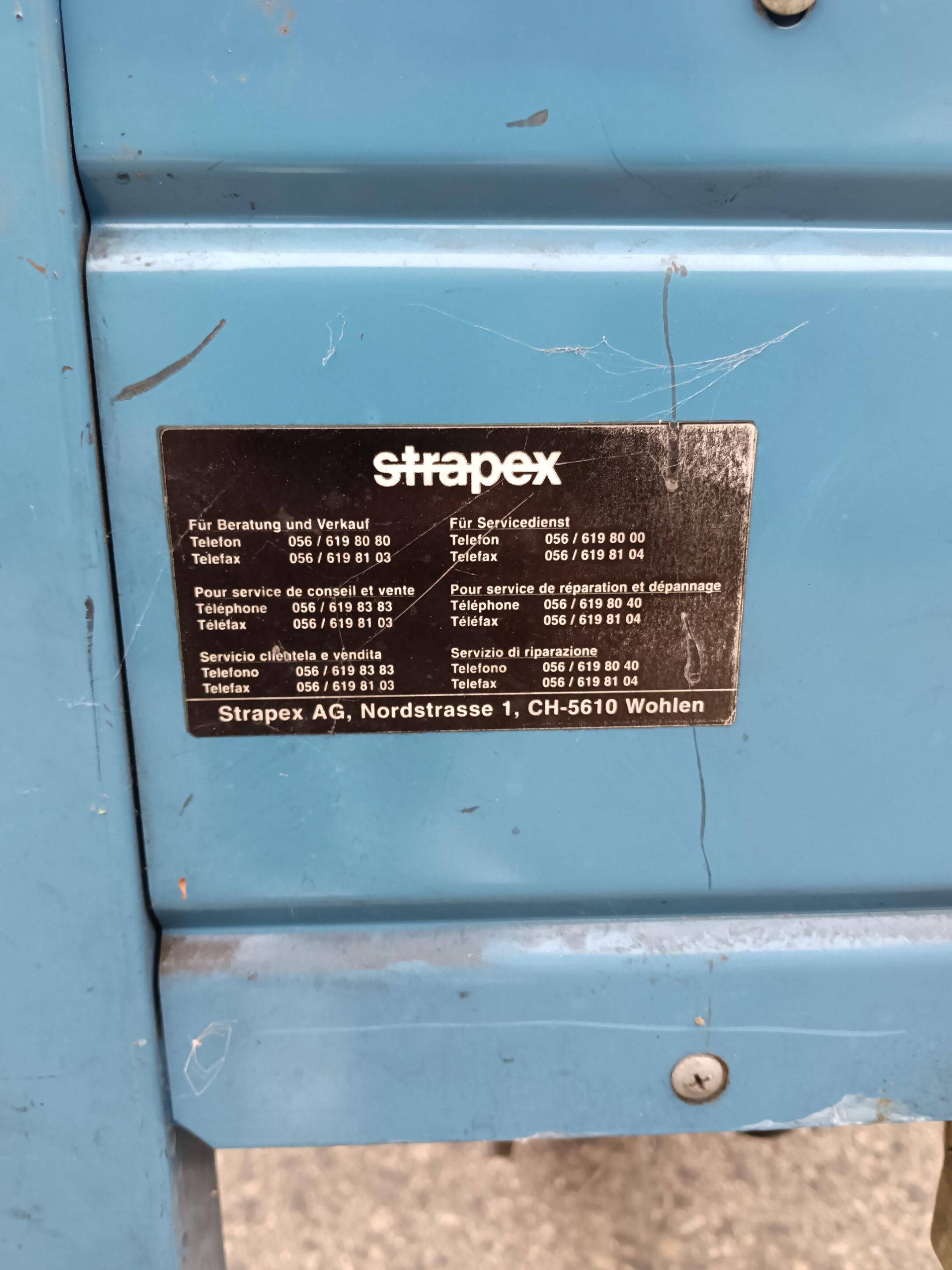 Cercleuse semi-automatique Strapex – Occasion