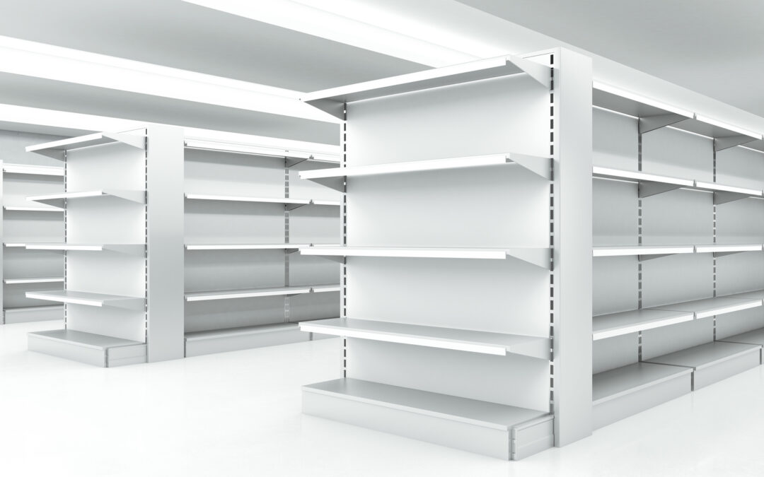 Quelle différence entre une gondole murale et une gondole centrale ?