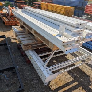 Lot rack à palettes Multipal blanc – Occasion