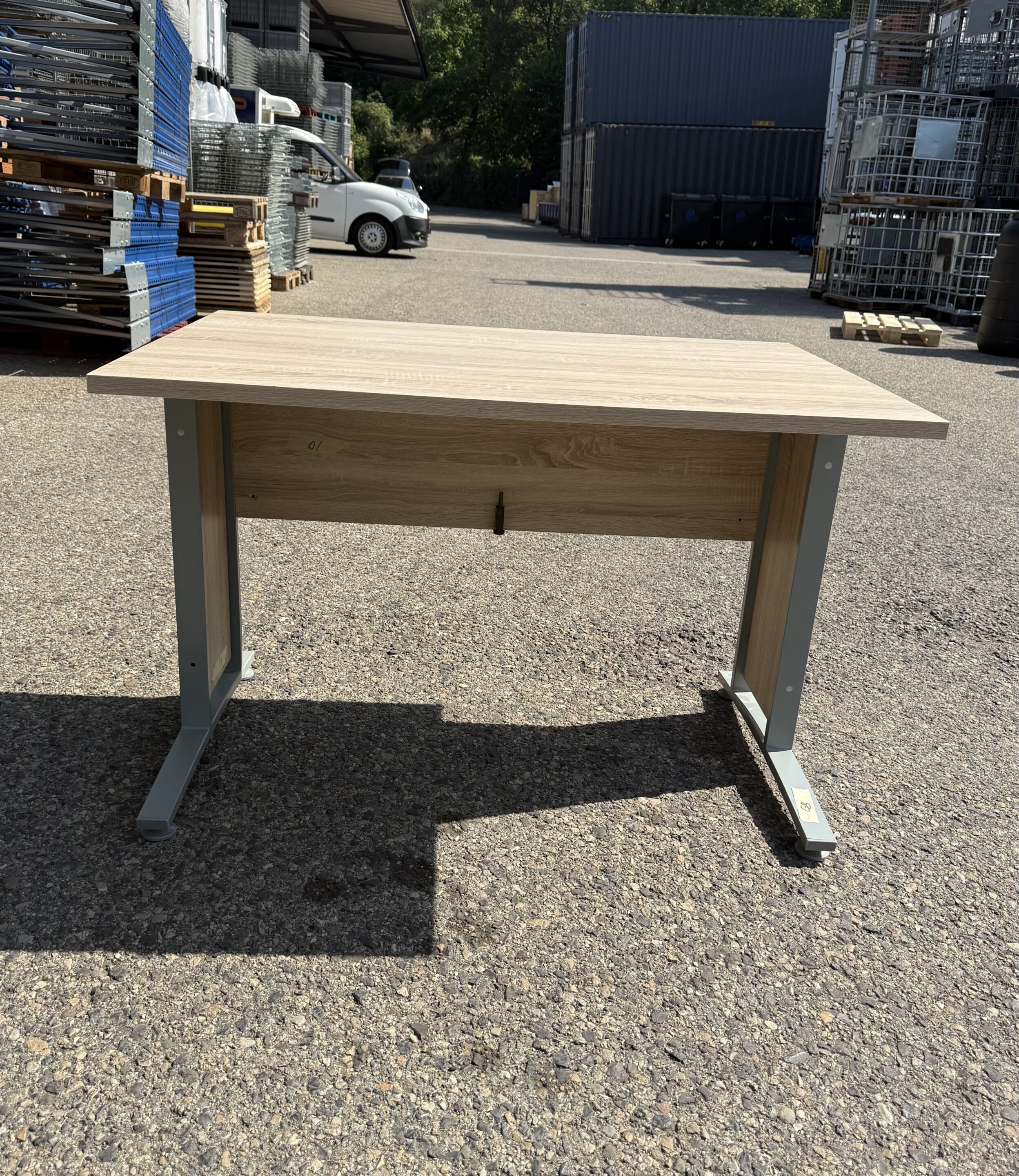 Table de bureau en bois – 120 x 80 x 75 cm - Occasion – Image 3